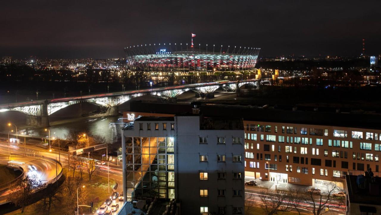 Apartment River Front, Great View From 14Th Floor, Next To Pge Narodowy Stadium, Torwar - By Warsawskyline Apartments Luaran gambar
